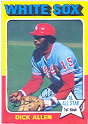 1975 Topps Baseball Cards      400     Dick Allen